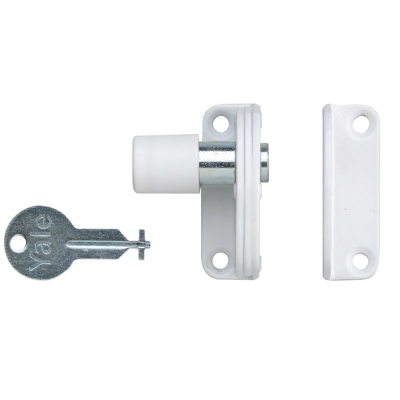 YALE    P123 SASH WINDOW PRESSLOCK WHITE