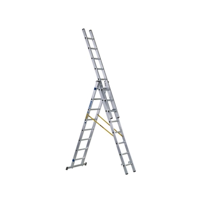 ZARGES  3 PART D RUNG COMBINATION LADDER 8 RUNG