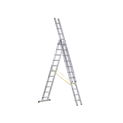 ZARGES  3 PART D RUNG COMBINATION LADDER 10 RUNG