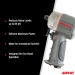 Nitrocat 3/8Inch Composite Campact Impact Wrench